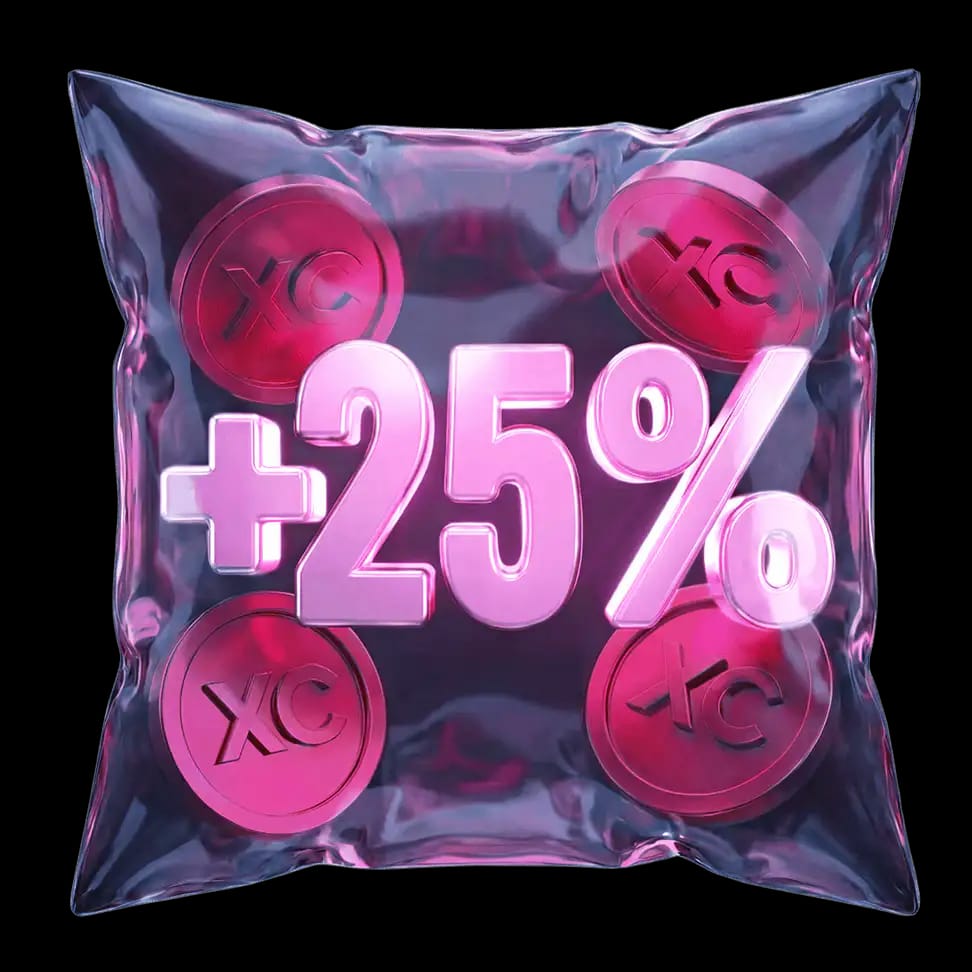 +25%