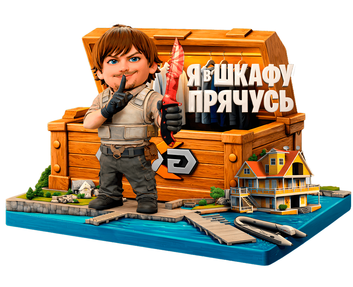 В шкафу